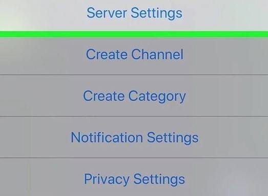 Access to Server Settings 