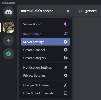 server setting