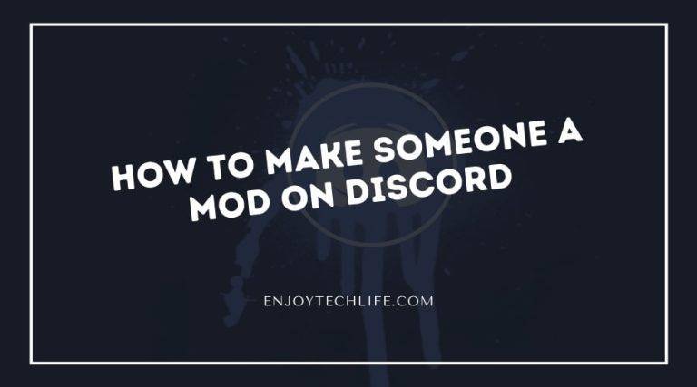 How to Make Someone a Mod on Discord