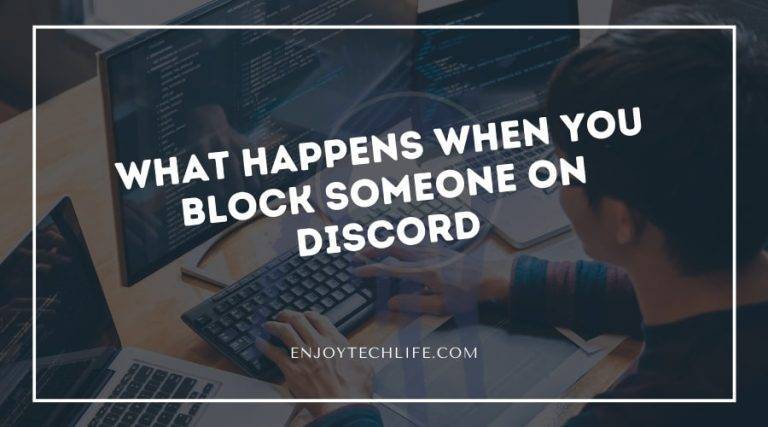 What Happens When You Block Someone on Discord