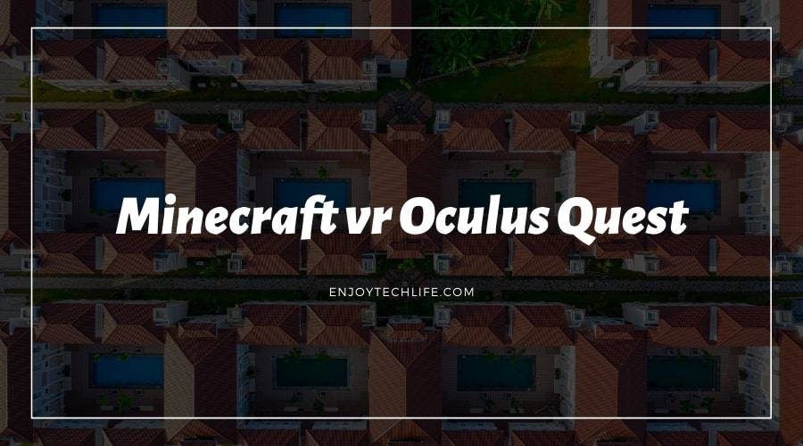 Minecraft vr Oculus Quest
