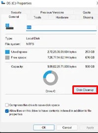 Remove Windows.old with Disk Cleanup