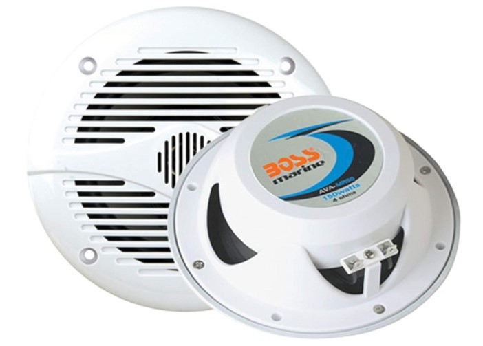 BOSS Audio Systems MR50B Waterproof Marine Speakers