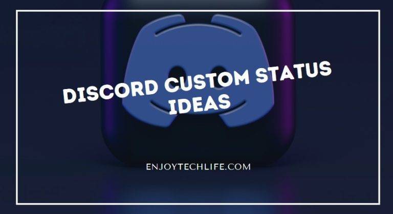 Discord Custom Status Ideas