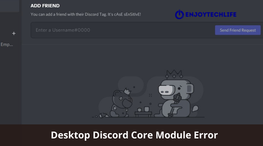 Desktop Discord Core Module Error
