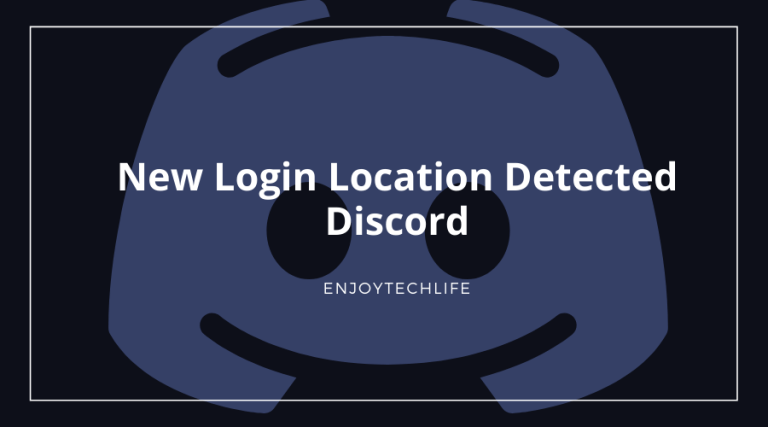 New Login Location Detected Discord