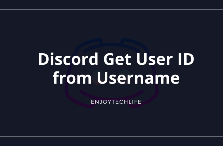 Discord Get User ID from Username