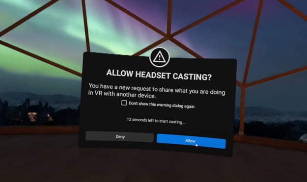 Allow Headset Casting