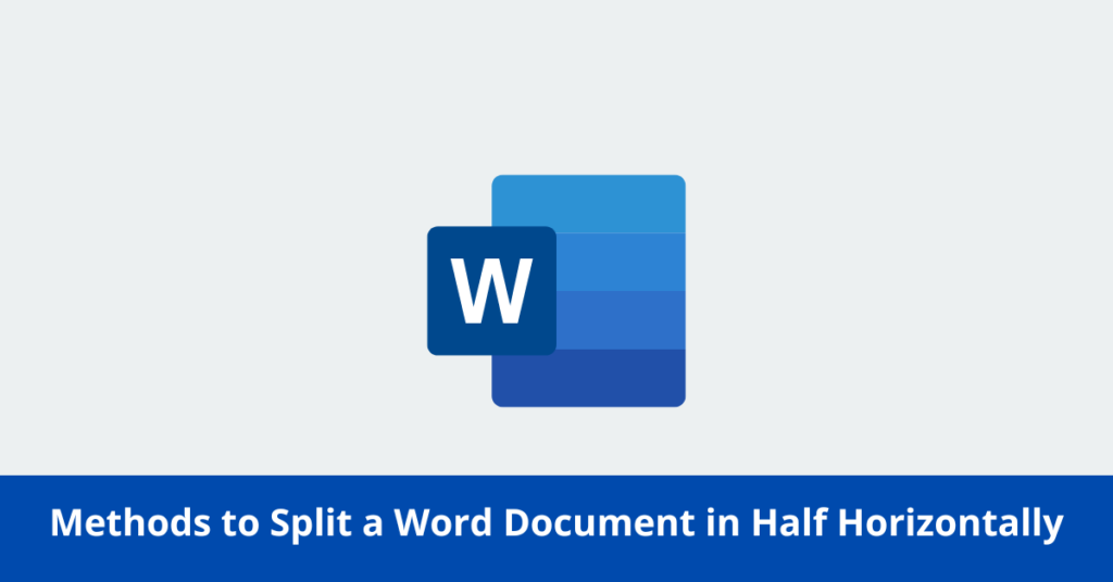 Split a Word Document