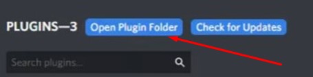 Discord plugin folder