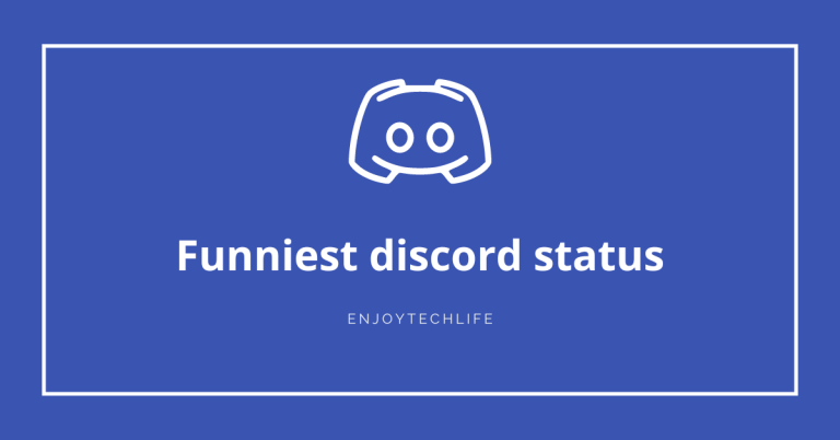 Funniest discord status