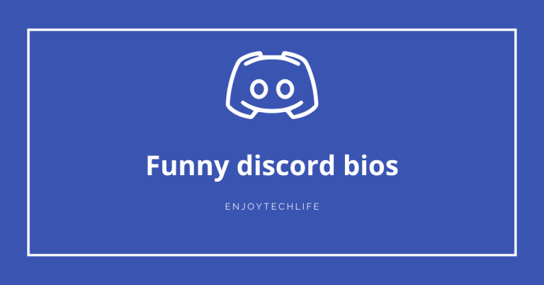 Funny discord bios
