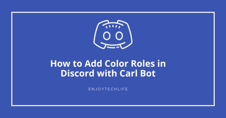 How to Add Color Roles in Discord with Carl Bot