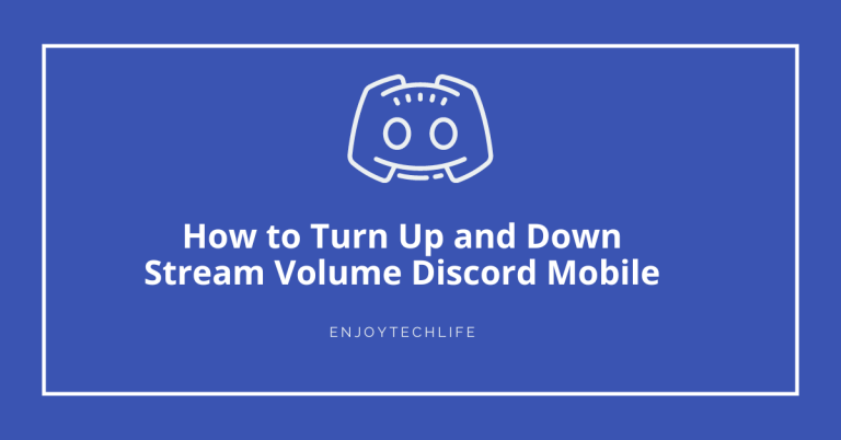 How to Turn Up and Down Stream Volume Discord Mobile