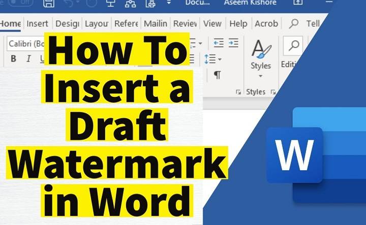 5 Easy Steps to Insert a Draft Watermark in Word